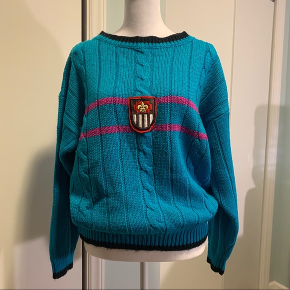 Rare 1980's Here's A Hug Sweater Vintage - Picture 2 of 6